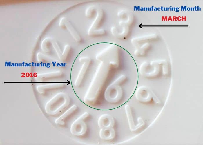 Helmet Manufacturing Date