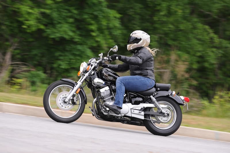 Women Riding Motorcycle