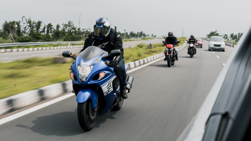 Men Riding Motorcycle