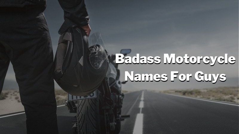 Badass Motorcycle Names For Guys