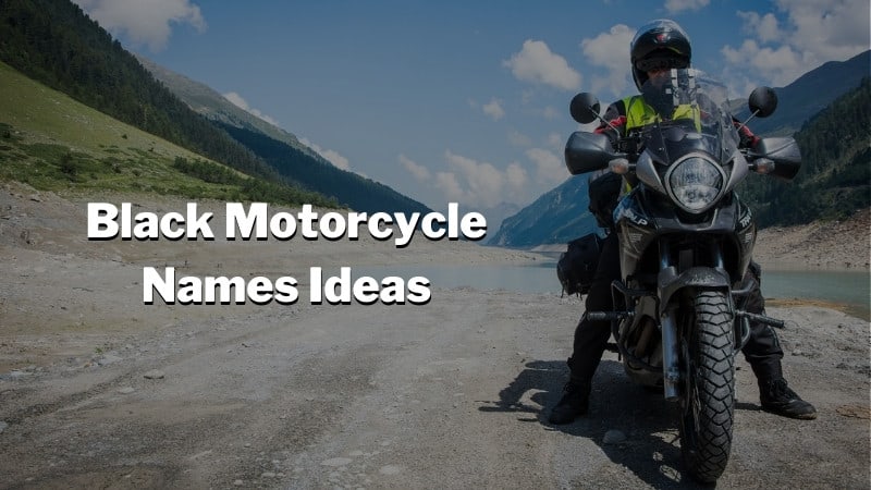 Black Motorcycle Names Ideas