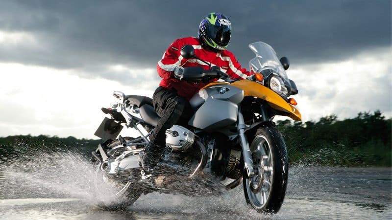 Motorcycle Rainy Ride