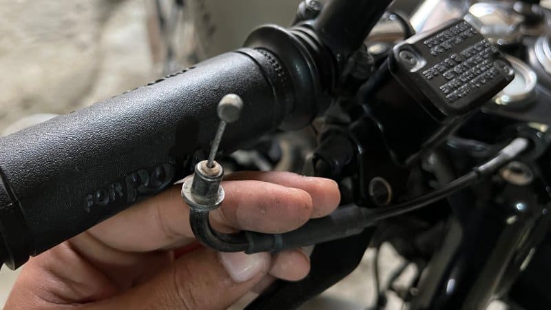 Motorcycle Throttle Cable