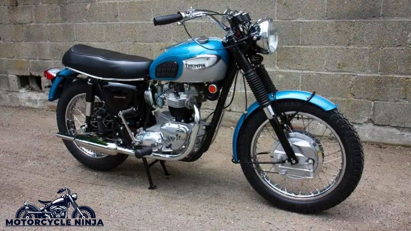 Old Triumph Motorcycle