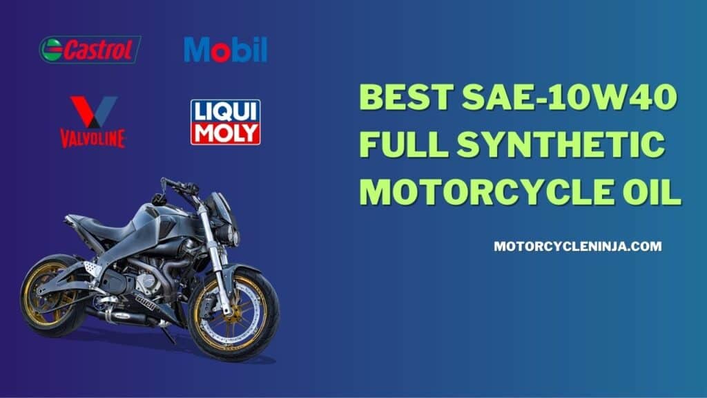 Best 10W40 Synthetic Motorcycle Oil Featured Image