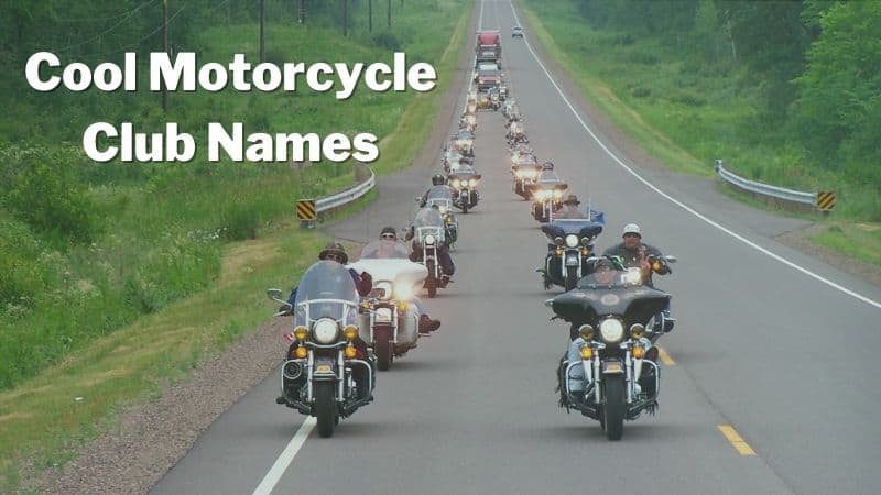 Cool Motorcycle Club Name Ideas