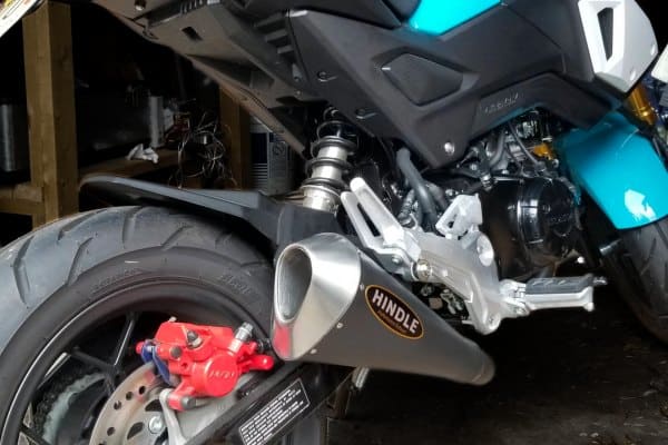 Hindle EVO Megaphone Honda Grom Exhaust