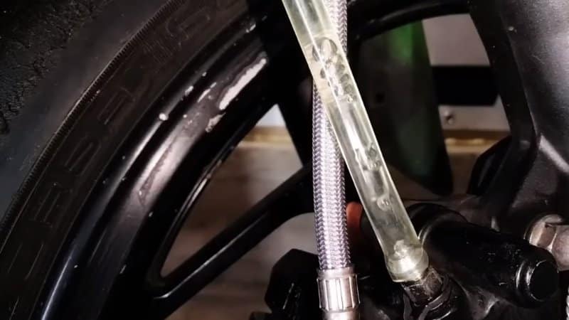 Motorcycle Hydraulic Brake Bleeding