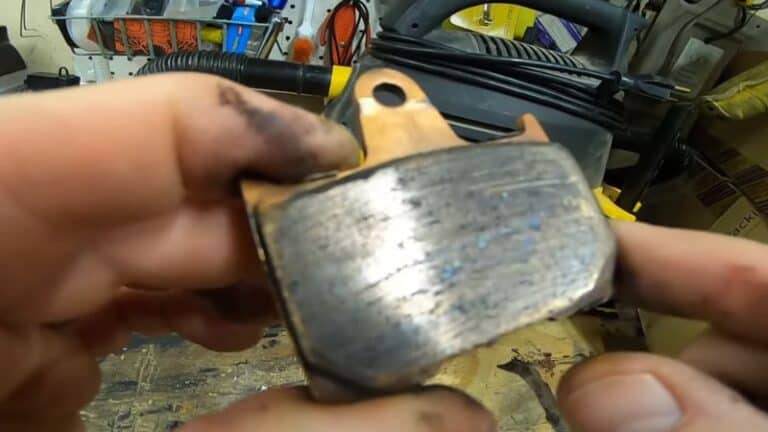 front brake squeaking motorcycle